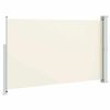 vidaXL Patio Retractable Side Awning 180x300 cm Cream