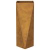 vidaXL Planter Rusty 30 x 30 x 75 cm Weathering Steel
