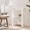 vidaXL Book Cabinet/Room Divider White 60x35x91 cm Solid Wood Pine