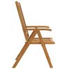 vidaXL Folding Garden Chairs 4 pcs Solid Acacia Wood