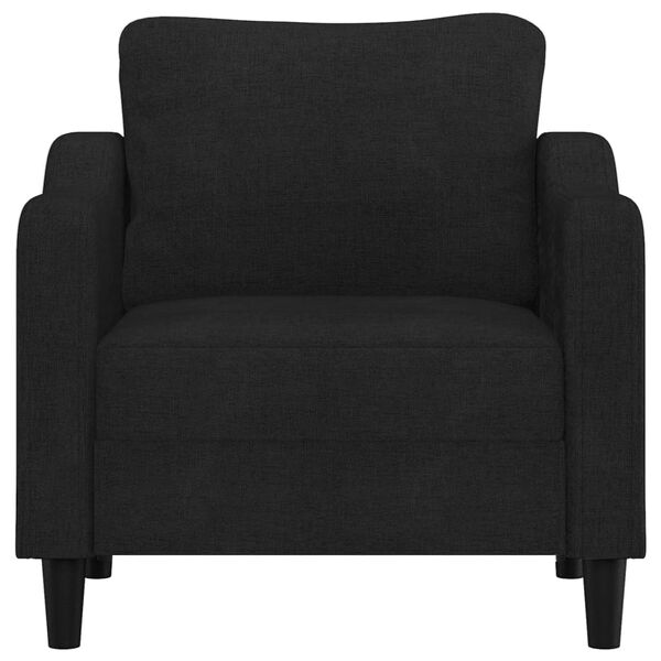 vidaXL Sofa Chair Black 60 cm Fabric