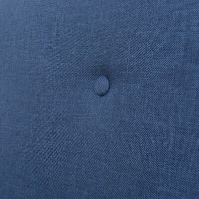 vidaXL 2-Seater Sofa Fabric Blue