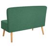vidaXL Sofa Fabric 117x55.5x77 cm Green