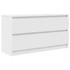 vidaXL TV Cabinet White 100x35x54 cm Engineered Wood