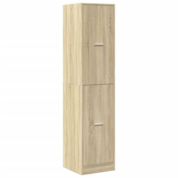 vidaXL Apothecary Cabinet&nbsp;Sonoma Oak 40x41x174.5 cm Engineered Wood