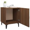 vidaXL Bedside Cabinets 2 pcs Brown Oak Engineered Wood