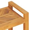 vidaXL Bench 120 cm Solid Teak Wood