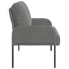 vidaXL Sofas with Cushion 110cm Dark Grey Plywood