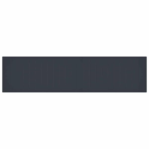 vidaXL Garden Dining Set with Cushions 17 pcs Anthracite PP