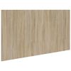vidaXL Bed Headboard Sonoma Oak 160x1.5x80 cm Engineered Wood