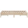 vidaXL Bed Frame without Mattress 150x200 cm King Size Solid Wood Pine