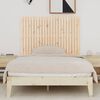 vidaXL Wall Headboard 140x3x90 cm Solid Wood Pine
