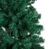 vidaXL Artificial Pre-lit Christmas Tree with Thick Branches Green 210 cm