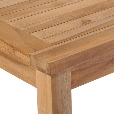 vidaXL Garden Table 150x90x77 cm Solid Teak Wood