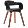 vidaXL Dining Chair with Bentwood and Faux Leather