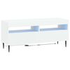 vidaXL LED TV Cabinet White Engineered Wood
