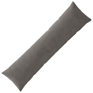 vidaXL Cushion Cover ALMELO Dark Grey 40 x 145 cm Corduroy