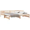 vidaXL Pull-out Day Bed without Mattress 90x190 cm