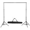 vidaXL Backdrop Support System 300 x 300 cm White