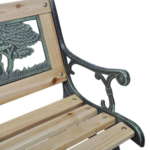 vidaXL Children Garden Bench 84 cm Wood