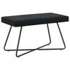 vidaXL Bench Black 80 x 40 x 45 cm Velvet