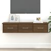 vidaXL Wall Cabinet Brown Oak 88x26x18.5 cm Engineered Wood