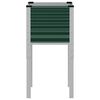 vidaXL Garden Planter Green 45x45x88 cm Steel