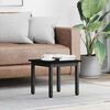 vidaXL Coffee Table Black Oak 40 x 40 x 36 cm Engineered Wood