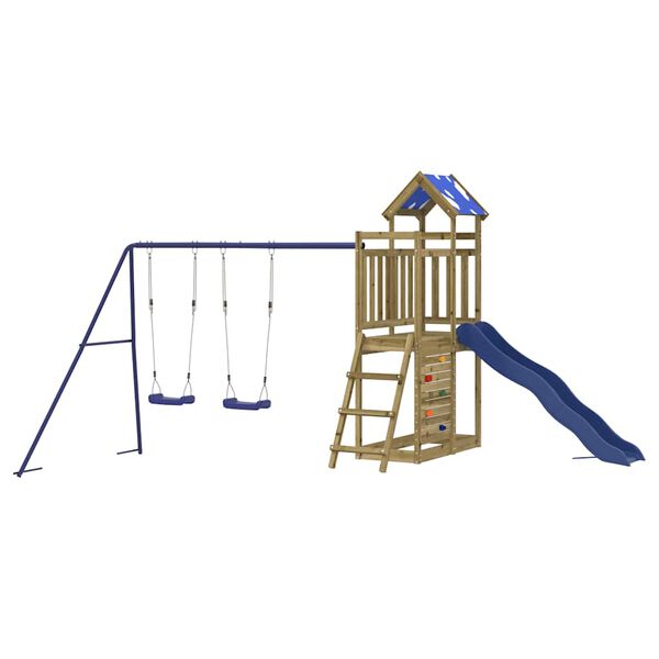 vidaXL Outdoor Playset Impregnated Wood Pine
