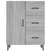 vidaXL Sideboard Grey Sonoma 69.5x34x90 cm Engineered Wood