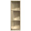 vidaXL Corner Cabinet Sonoma Oak 33x33x100 cm Engineered Wood