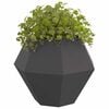 vidaXL Planter Black 100 x 100 x 80 cm Steel