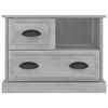 vidaXL Bedside Cabinet Concrete Grey 60x39x45 cm