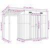 vidaXL Garden Shed with Extended Roof Anthracite 277x107x181 cm Steel