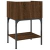 vidaXL Bedside Tables 2 pcs Brown Oak 40.5x31x60 cm Engineered Wood