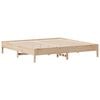 vidaXL Bed Frame without Mattress 180x200 cm Super King Solid Wood Pine