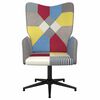 vidaXL Relaxing Chair Patchwork Fabric