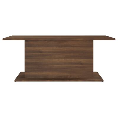 vidaXL Coffee Table Brown Oak 102x55.5x40 cm Engineered Wood