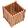 vidaXL Raised Bed 40x40x40 cm Solid Teak Wood