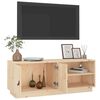 vidaXL TV Cabinet 105x34x40 cm Solid Wood Pine