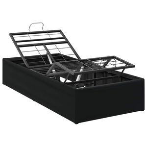 vidaXL Electric Adjustable Bed Frame Black 190 x 90 x 33.5 cm Steel