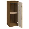 vidaXL Wall Cabinets 2 pcs Honey Brown 30x30x80 cm Solid Wood Pine