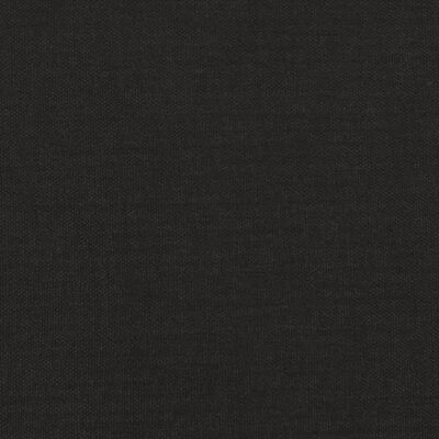 vidaXL 2-Seater Sofa Black 140 cm Fabric