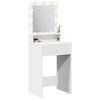 vidaXL Dressing Table White 50 x 41 x 135 cm Engineered Wood