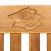 vidaXL Rose Bench Natual 114 x 46 x 82.5 cm Solid Acacia Wood