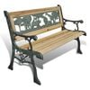 vidaXL Children Garden Bench 84 cm Wood