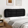 vidaXL Headboard Cushion "Hvar" Black 152 cm Queen Fabric