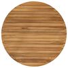 vidaXL Table Top &Oslash; 80 x 3.5 Round Solid Teak Wood Natural