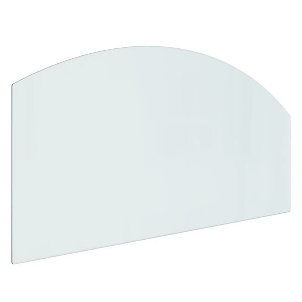 vidaXL Fireplace Glass Plate 100x50 cm