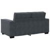 vidaXL 3 Piece Sofa Set with Cushions Dark Grey Velvet